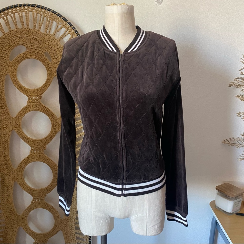 Y2K APOLLO JEAN Velvet Jacket